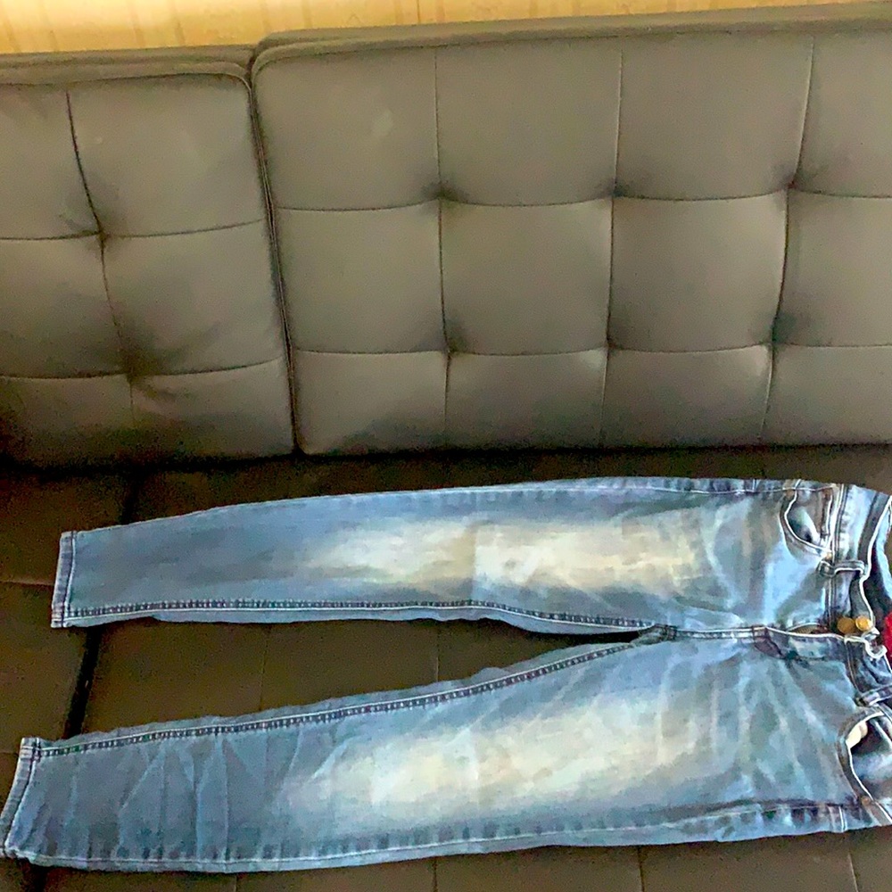 Blue jeans size 8